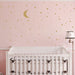 177pcs Moon And Stars Wall Stickers For Kids Room