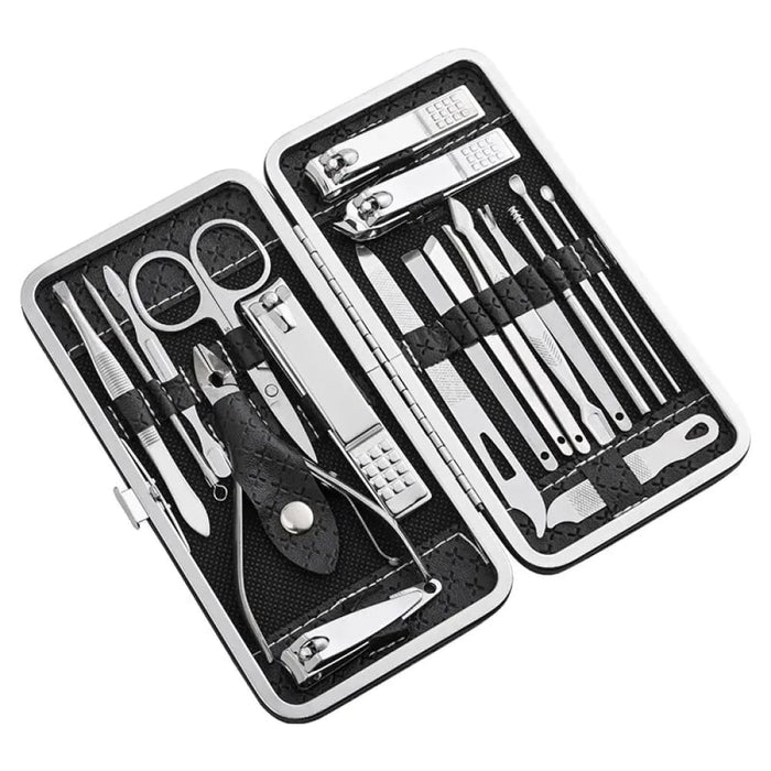 18 Piece Home Nail Clipper Set with Dead Skin Pliers