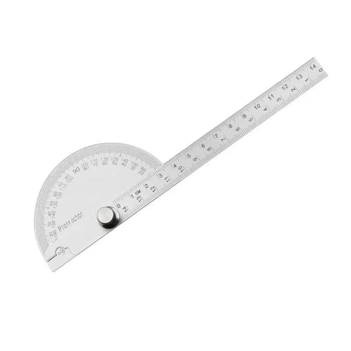 180 Degree Protractor Angle Ruler 14cm Carpenter Dividing