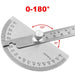 180 Degree Protractor Angle Ruler 14cm Carpenter Dividing