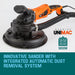 1800w Drywall Sander Plaster Automatic Wall Gyprock Vacuum