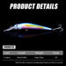 18cm Sinking/floating Minnow Lure 41g