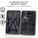 7or 18pcs Manicure Cutters Nail Clipper Set Household