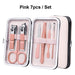 7or 18pcs Manicure Cutters Nail Clipper Set Household