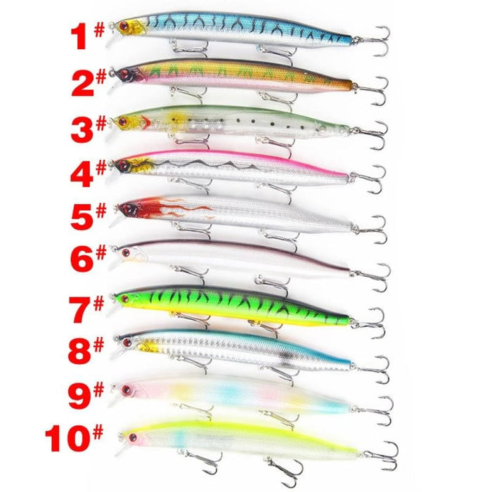 19.1g/13.5cm Long Sinking Minnow Bait Xy 256