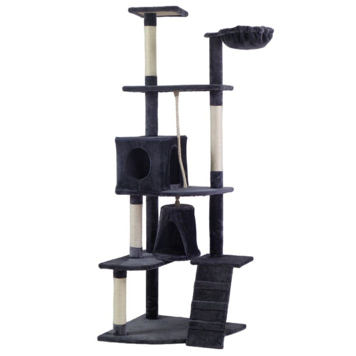 193cm Cat Scratching Tree Post Sisal Pole Scratcher Tower