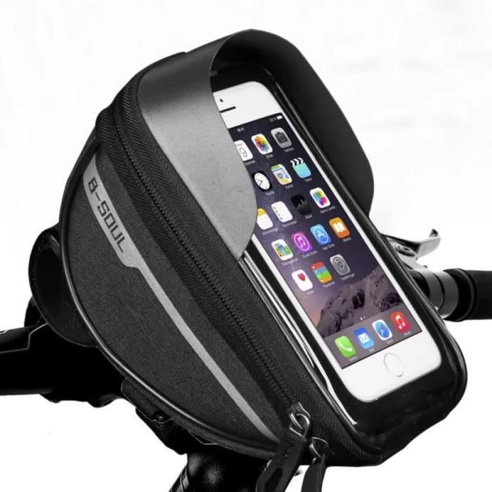 1l Bicycle Bag For Front Top Tube Touch Screen Phone Holder