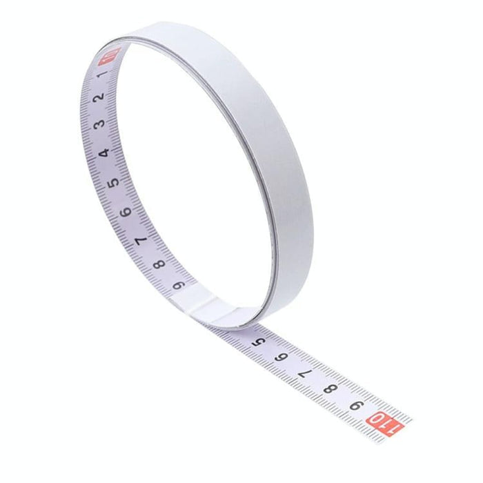 1m Sticky Scale Steel Ruler With Glue Tape Measure