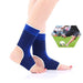 1pair Elastic Ankle Compression Wrap Sleeve Bandage