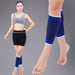 1pair Elastic Leg Compression Knee Sleeve For Basketball