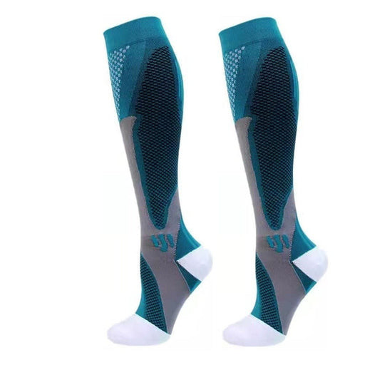 1pair Medical Compression High Socks For Edema Diabetic