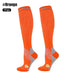 1pair Medical Compression High Socks For Edema Diabetic