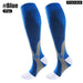 1pair Medical Compression High Socks For Edema Diabetic