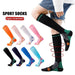 1pair Medical Compression High Socks For Edema Diabetic