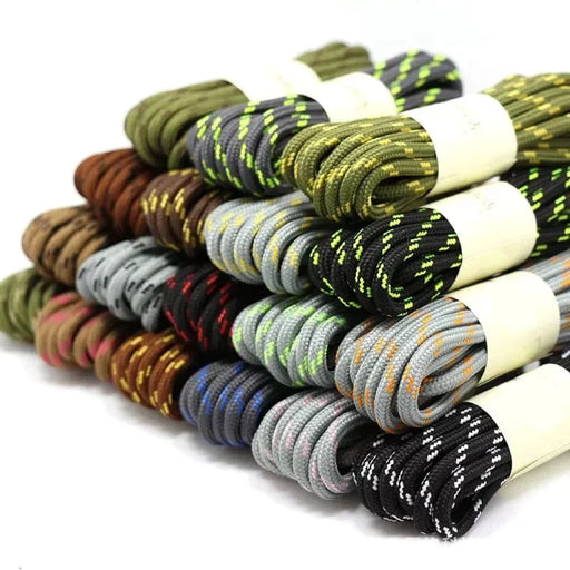 1pair Outdoor Sport Casual 19colours Round Hiking Slip Rope