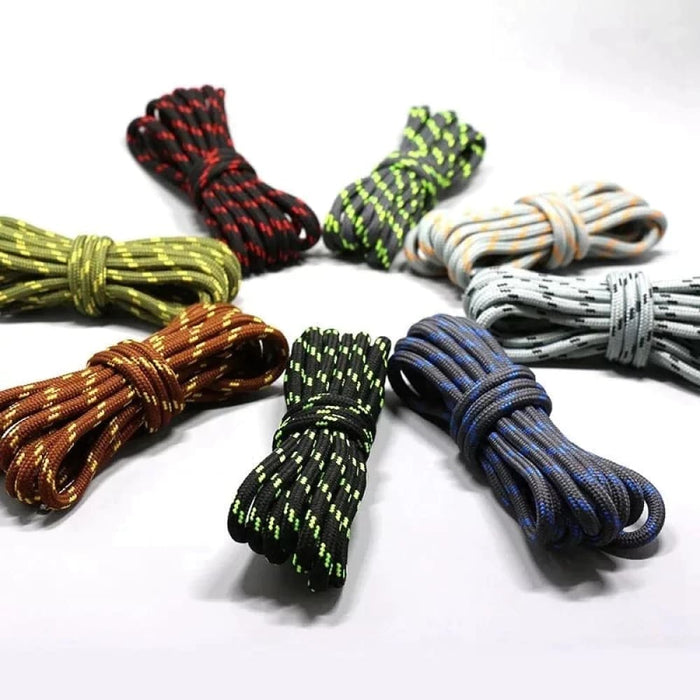 1pair Outdoor Sport Casual 19colours Round Hiking Slip Rope