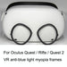 1pair Vr Glasses Frame For Oculus Quest