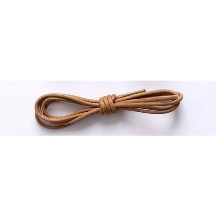 1pair Waxed Cotton Round Leather Waterproof Shoe Laces