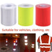 1pc 100cm 5cm Reflective Sticker For Car Safety Warning