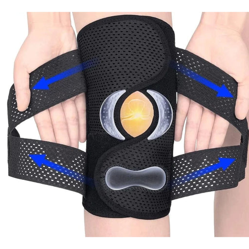 1pcs Adjustable Knee Support Brace With Patella Gel Pad