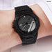 1pcs Fashion Business Calendar Men’s Full Diamond Black