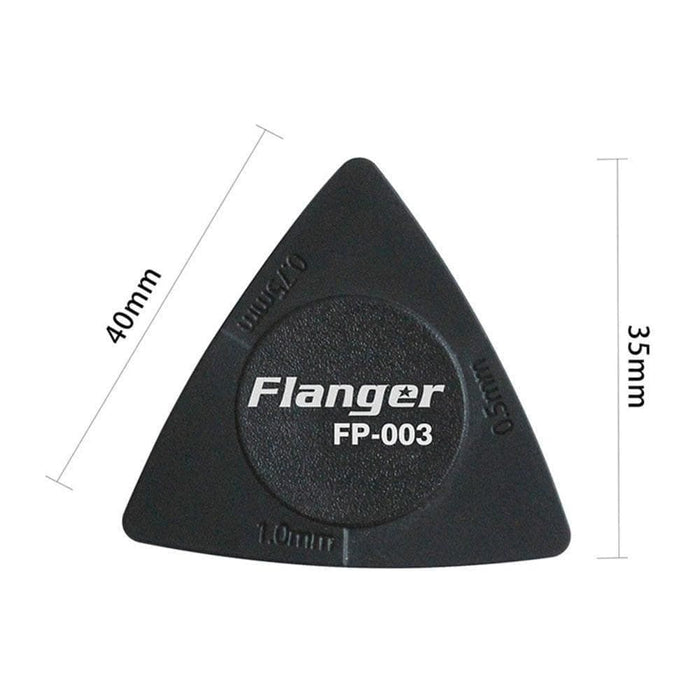 1pcs Flanger Guitar Picks Triangle Shape Anti-slip Abs