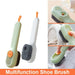 1pcs Multifunction Shoe Brush Soft Bristled Liquid Filled