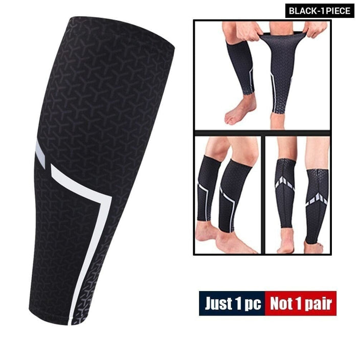 1piece Sports Calf Compression Leg Sleeves For Running