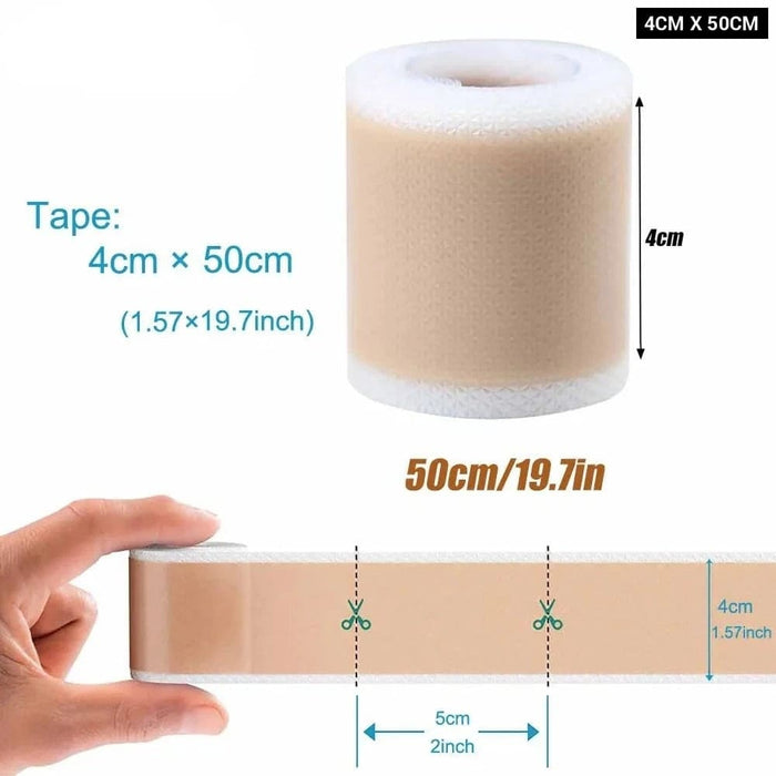 1roll Reusable Professional Silicone Scar Strips For Keloid