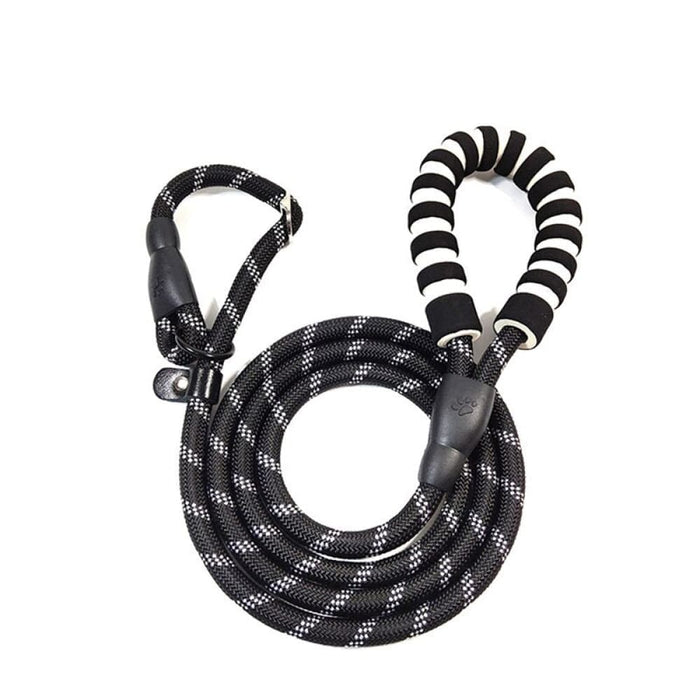 2 In 1 Adjustable Reflective Padded Handle Dog Slip Leash