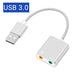 2 In 1 Usb Audio Adapter With Sound Card