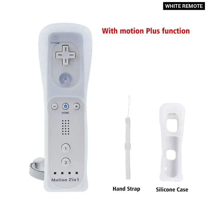 2 In 1 Motion Plus Wii u Remote Set With Silicone Case