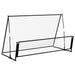 2 In 1 Soccer Rebounder Football Goal 202x104x120 Cm Steel