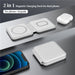 2 In 1 Qi Wireless Magnetic Charging Dock