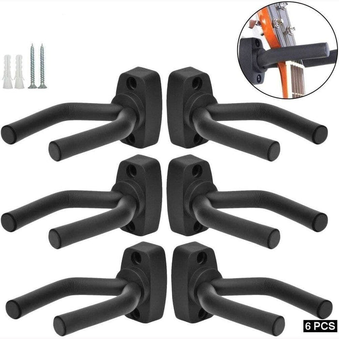 2 4 6 8 10 Pcs Guitar Hanger Hook Holder Wall Mount Stand