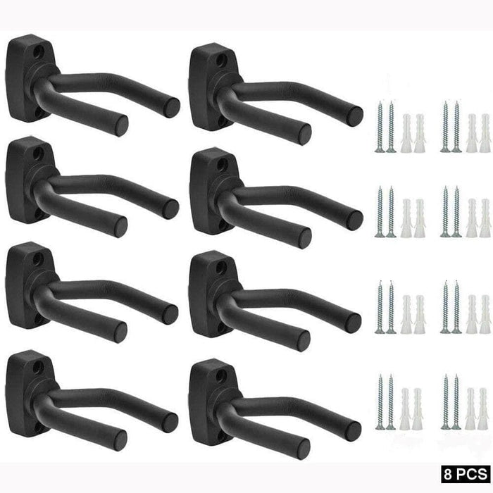 2 4 6 8 10 Pcs Guitar Hanger Hook Holder Wall Mount Stand