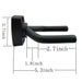 2 4 6 8 10 Pcs Guitar Hanger Hook Holder Wall Mount Stand