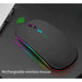 2.4g Rechargeable Wireless Gaming Mouse Portable Ergonomic