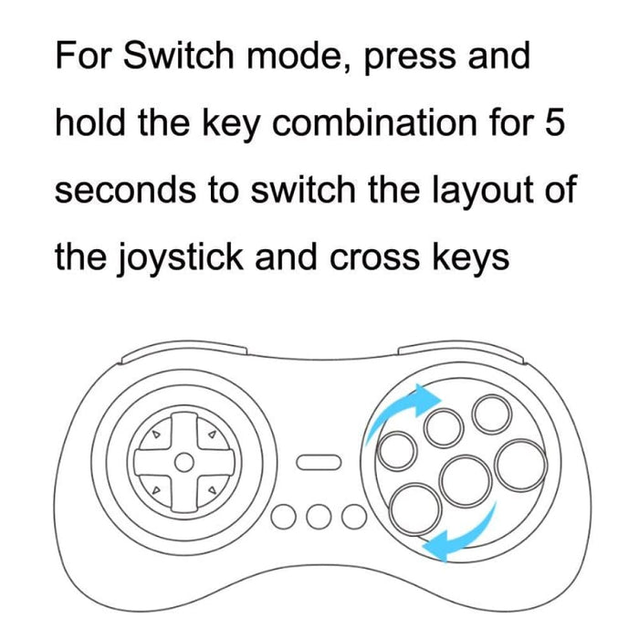 2.4g Wireless Gamepad For Nintendo Switch M30 Mini