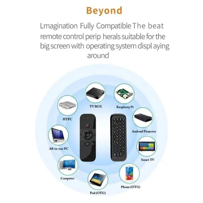 2.4g Wireless Smart Air Fly Mouse Remote Control