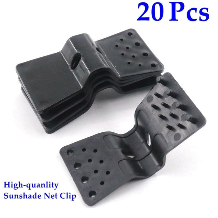 2-50pcs Sunshade Net Clips Butterfly Type Greenhouse Film