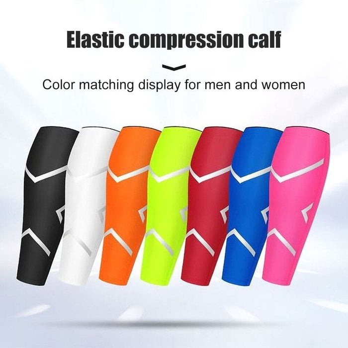 2 Pcs Calf Compression Leg Sleeves For Pain Relief Running