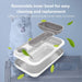 2 In1 Detachable Anti-spill Food Water Feeder Bowl