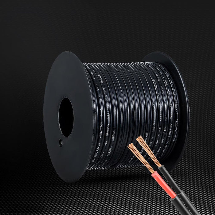 2.5mm Electrical Cable Twin Core Extension Wire 30m Car