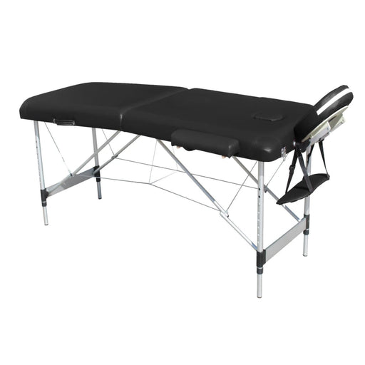 2 Fold Portable Aluminium Massage Table Bed Beauty Therapy