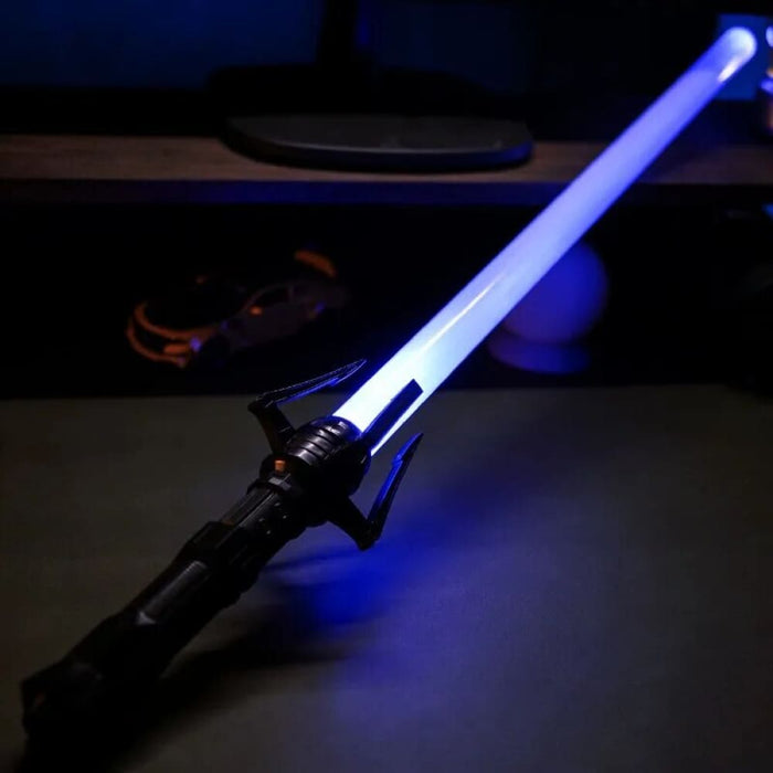 2-in-1 Laser Sword Red And Blue Double Saber Transformation