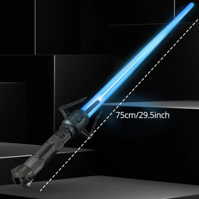 2-in-1 Laser Sword Red And Blue Double Saber Transformation