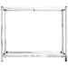 2-layer Tire Rack Silver 110x40x110 Cm Steel Opxnko