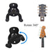 2 Pcs Metal Wall Mount Acoustic Electric Guitar Holder