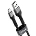 2.4a Nylon Fast Charge Usb Data Cable For Samsung Mi Tablet